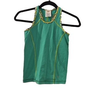 Ivivva by Lululemon Athletica Tank Top girls size 8 teal